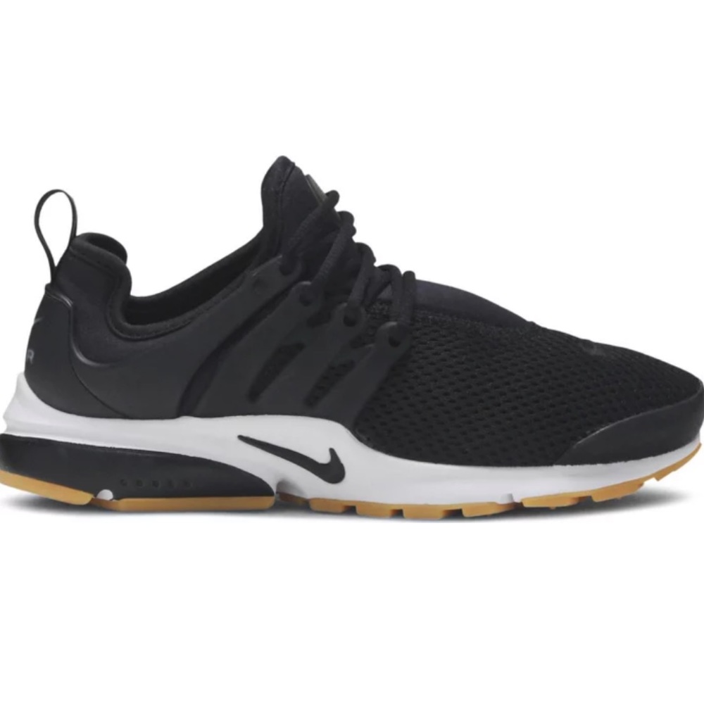 Nike Womens Air Presto ‘black gum’, size 8